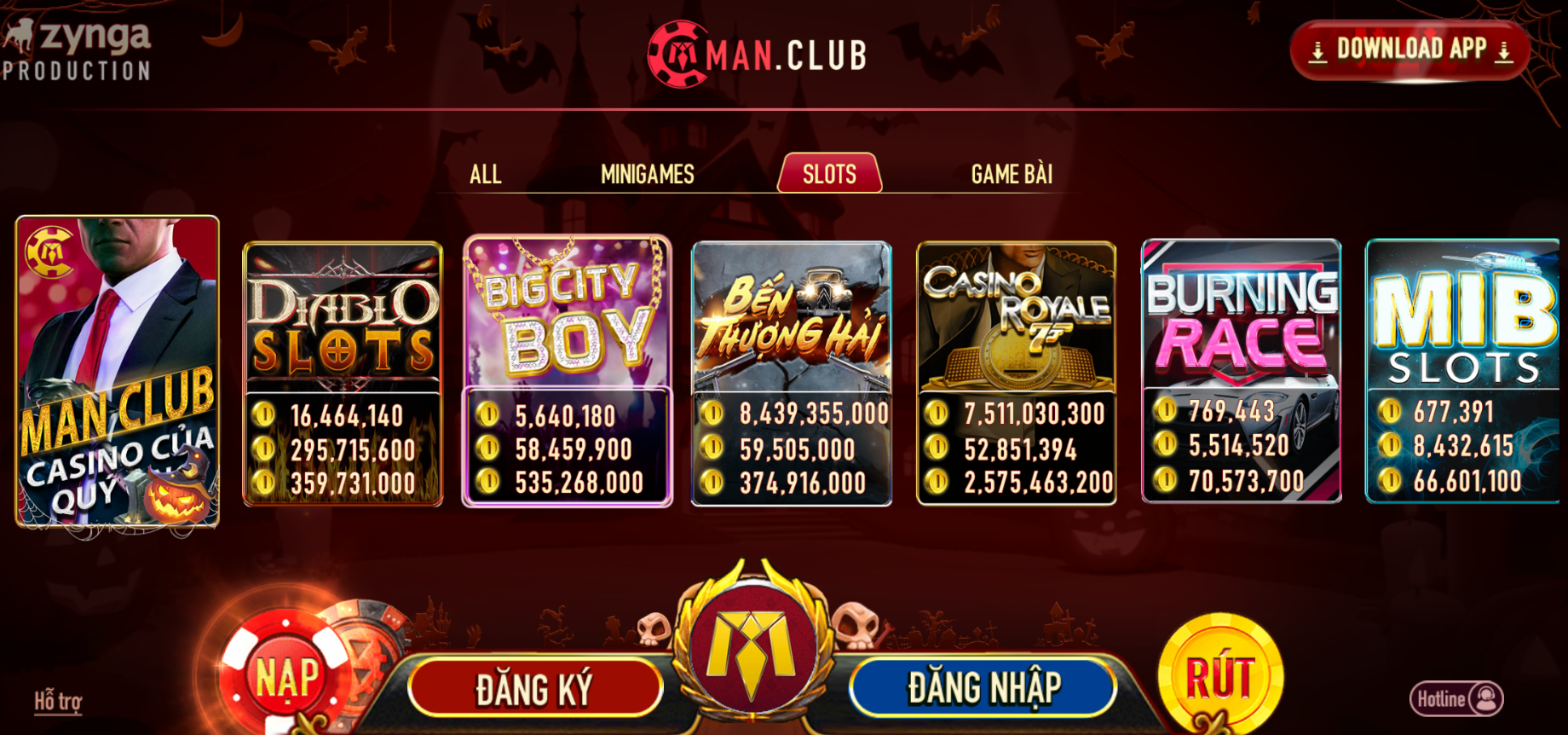 kho game cá cược Manclub