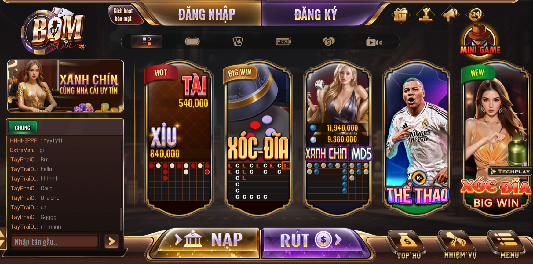 nhà cái uy tín Bomwin