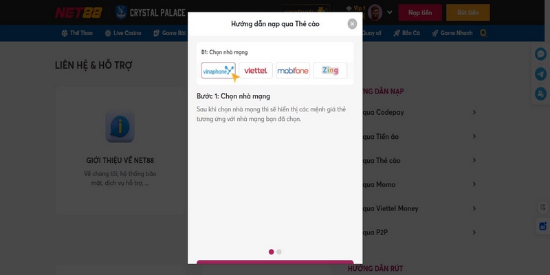 Cách nạp thẻ cào và cách tính phí 14%