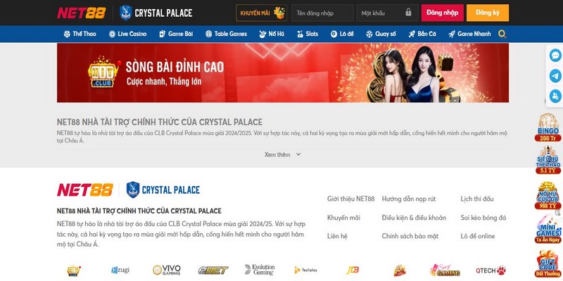 Cam kết Net88 đặt ra dành cho người chơi