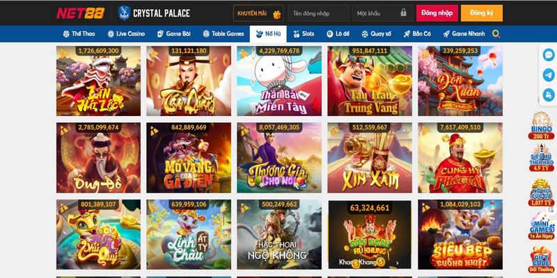 về game nổ hũ Net88