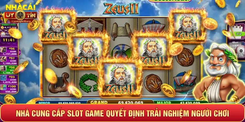 NHÀ CUNG CẤP SLOT GAME 