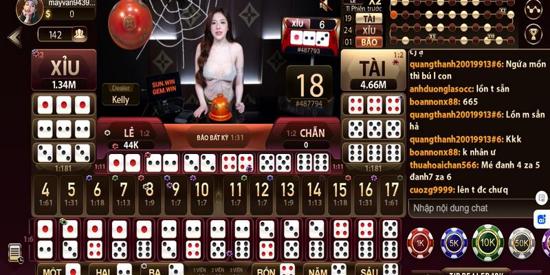 Tổng quan về sảnh tài xỉu Sun tại Net88