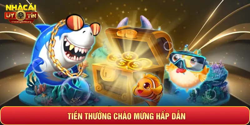 TIỀN THƯỞNG CHÀO MỪNG HẤP DẪN